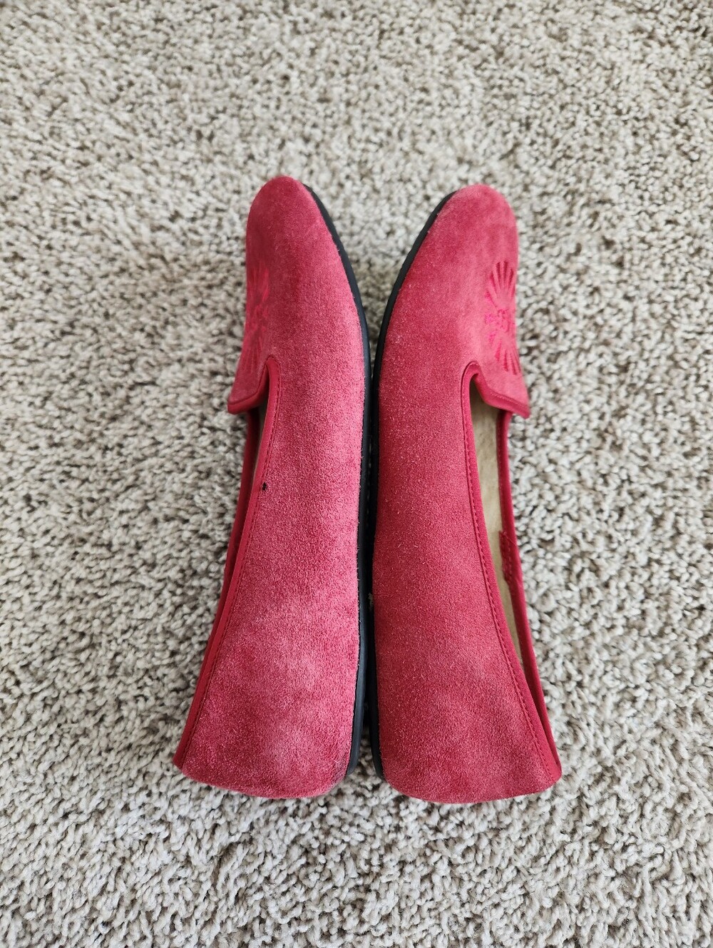 UGG Alloway Suede Flats Size 7 - Picture 7 of 10